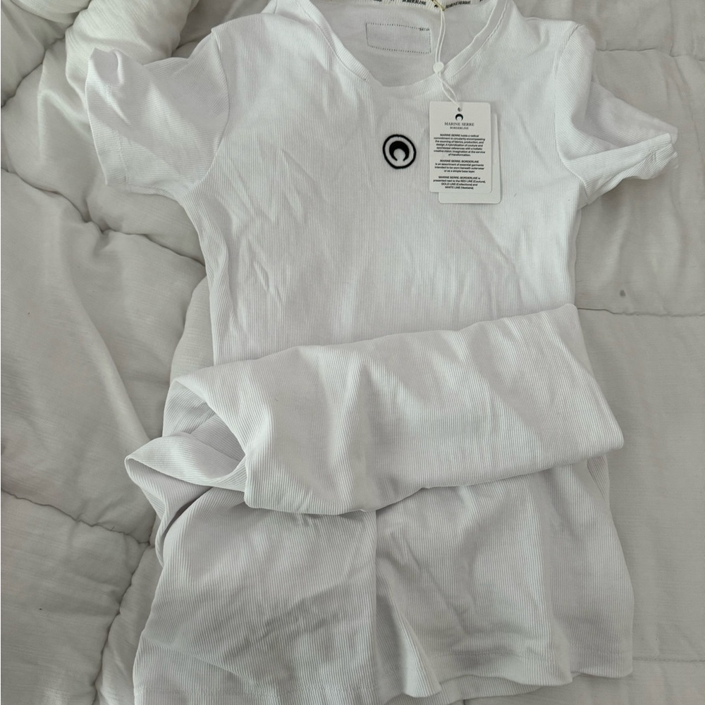 Marine serre maxi dress.